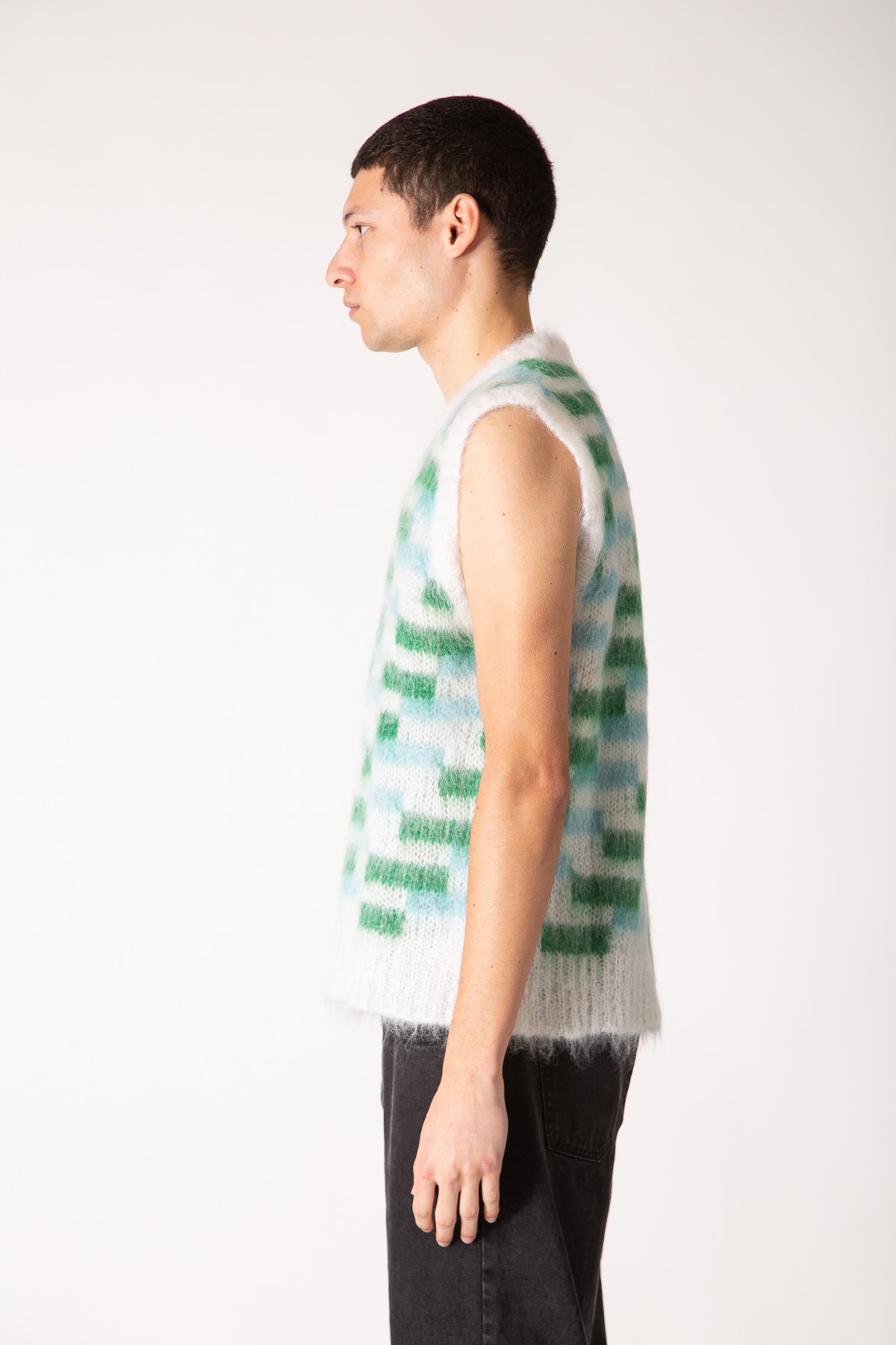 MARNI | V-NECK SWEATER VEST - MAXFIELD LA