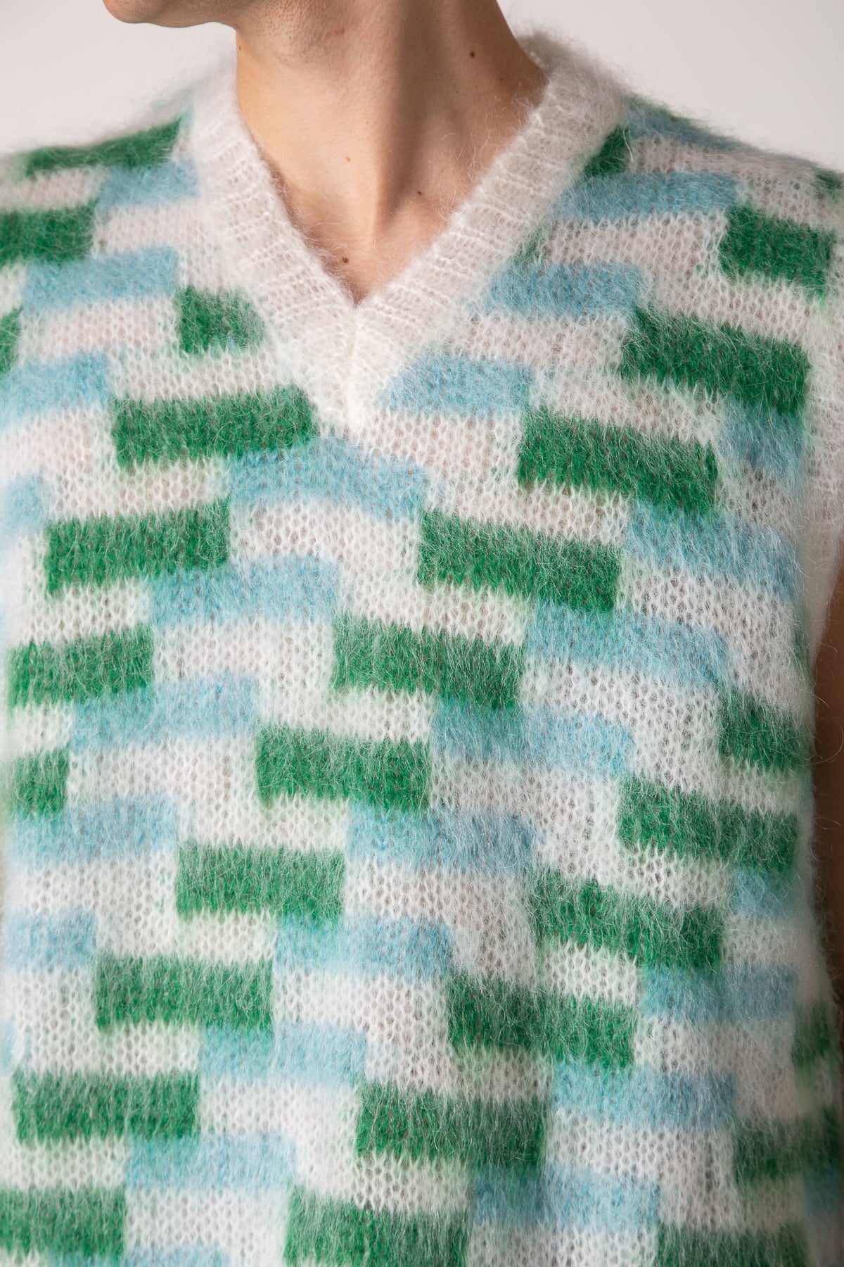 MARNI | V-NECK SWEATER VEST - MAXFIELD LA