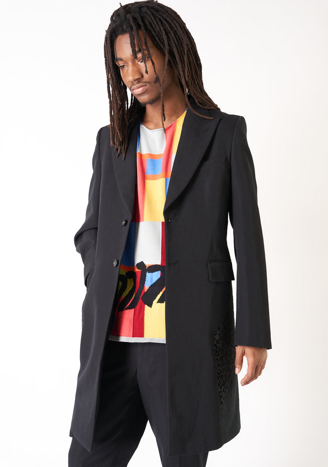 COMME DES GARÇONS HOMME PLUS | FLOCK PRINT COAT