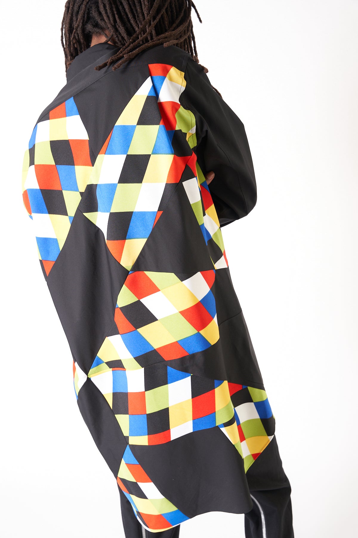 COMME DES GARÇONS HOMME PLUS | OXFORD DIAMOND LONG SLEEVE SHIRT - MAXFIELD LA