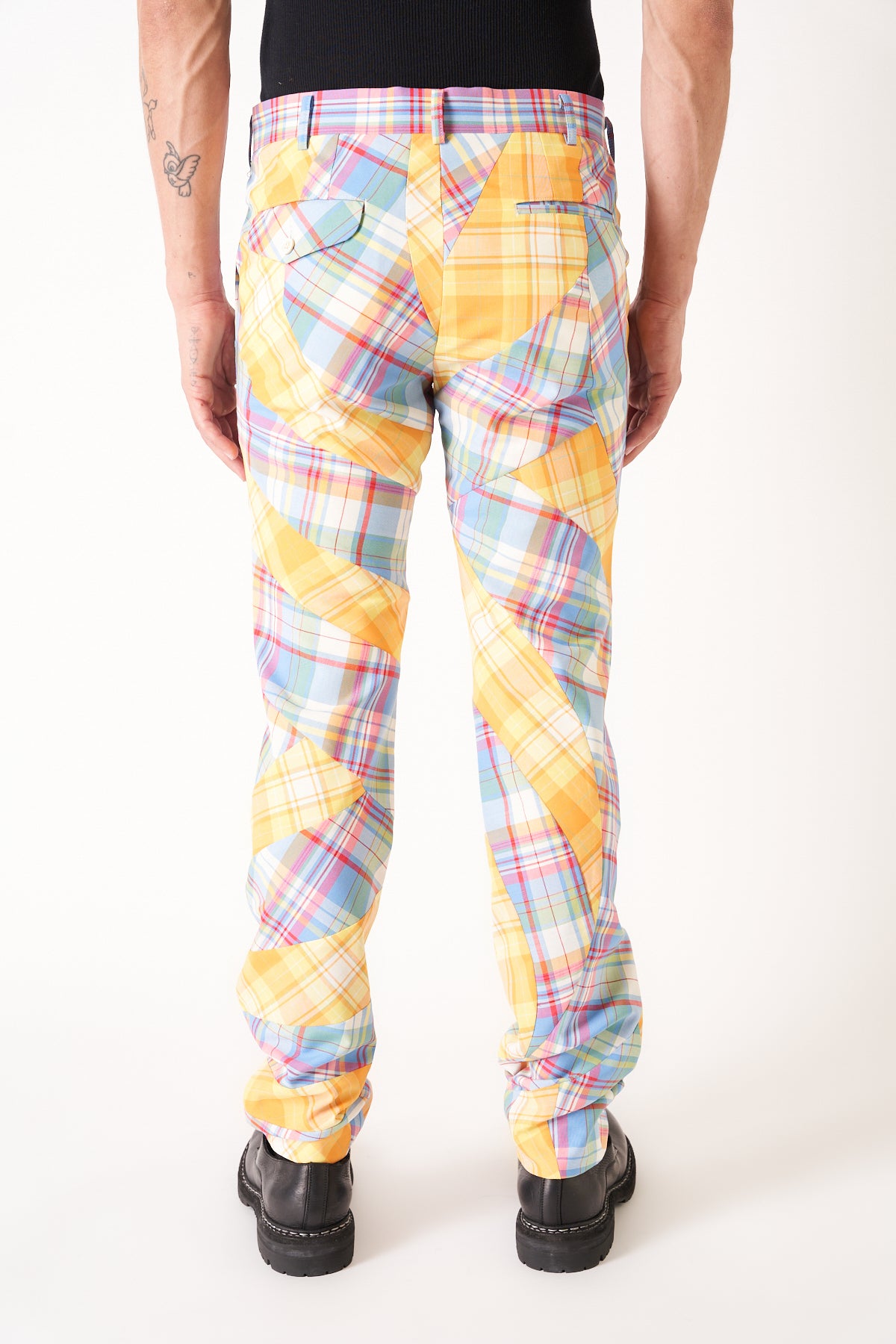 COMME DES GARÇONS HOMME PLUS | TARTAN CHECK PANTS