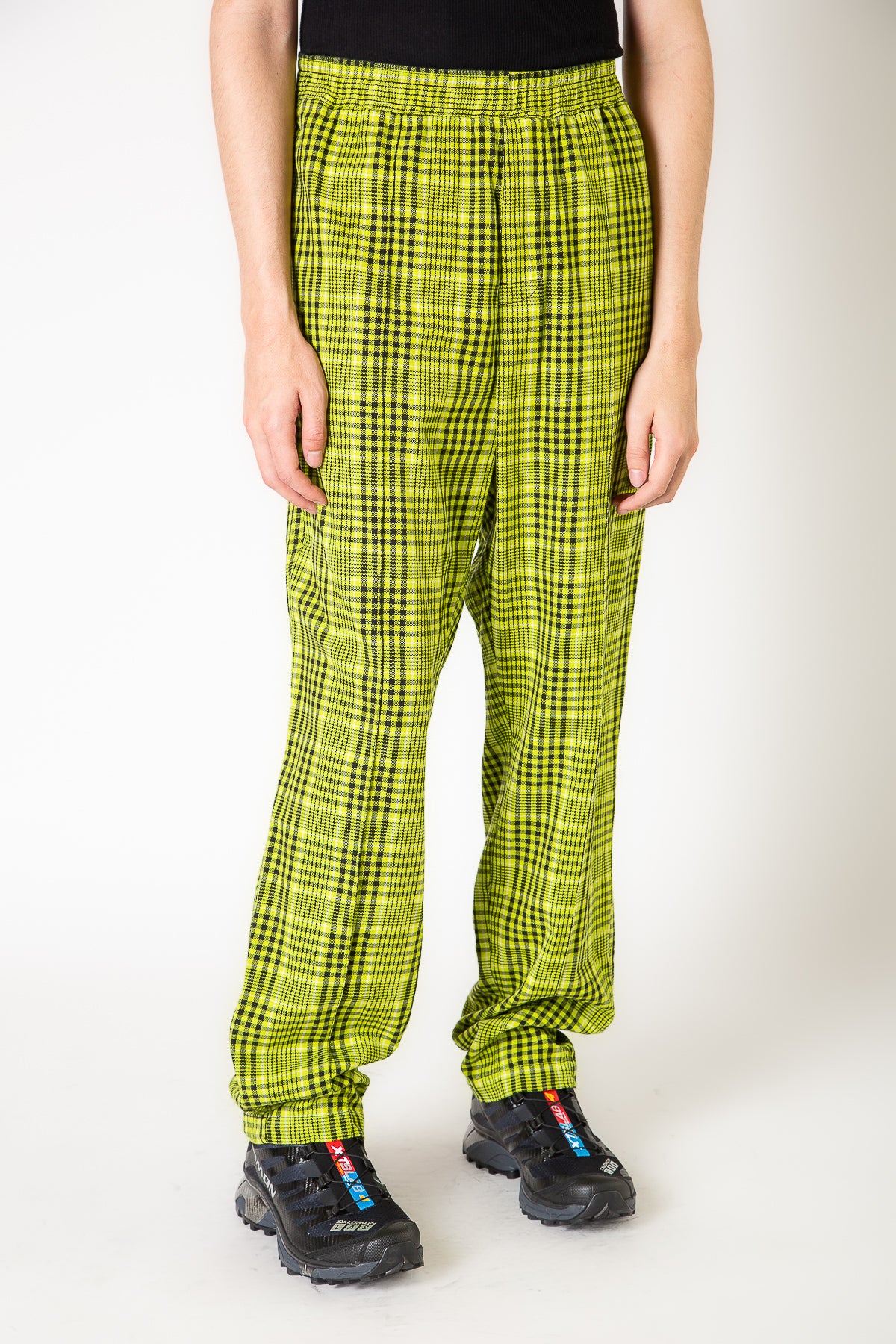 NOMA T.D. | GINGHAM CHECK EASY PANTS