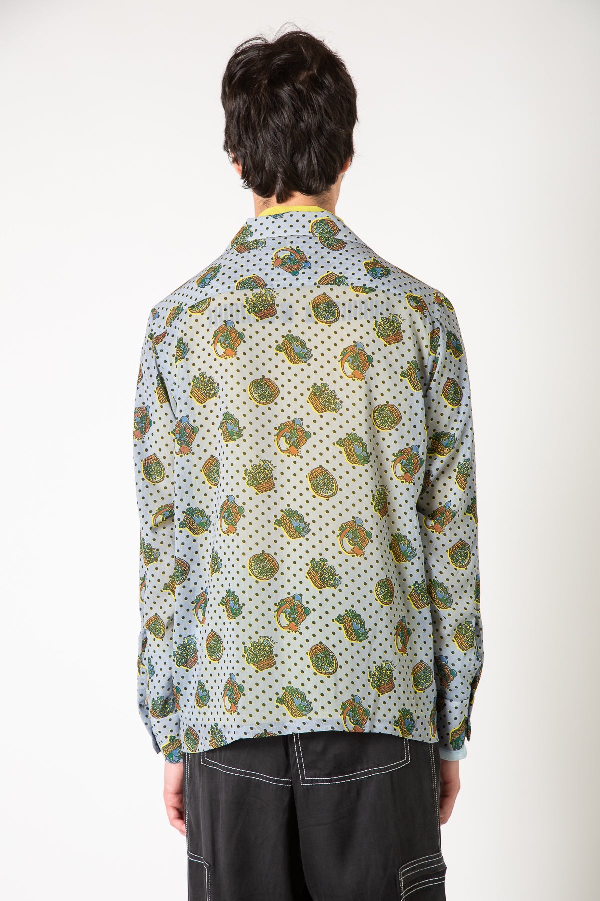 NOMA T.D. | CHIFFON BASKETS SHIRT - MAXFIELD LA