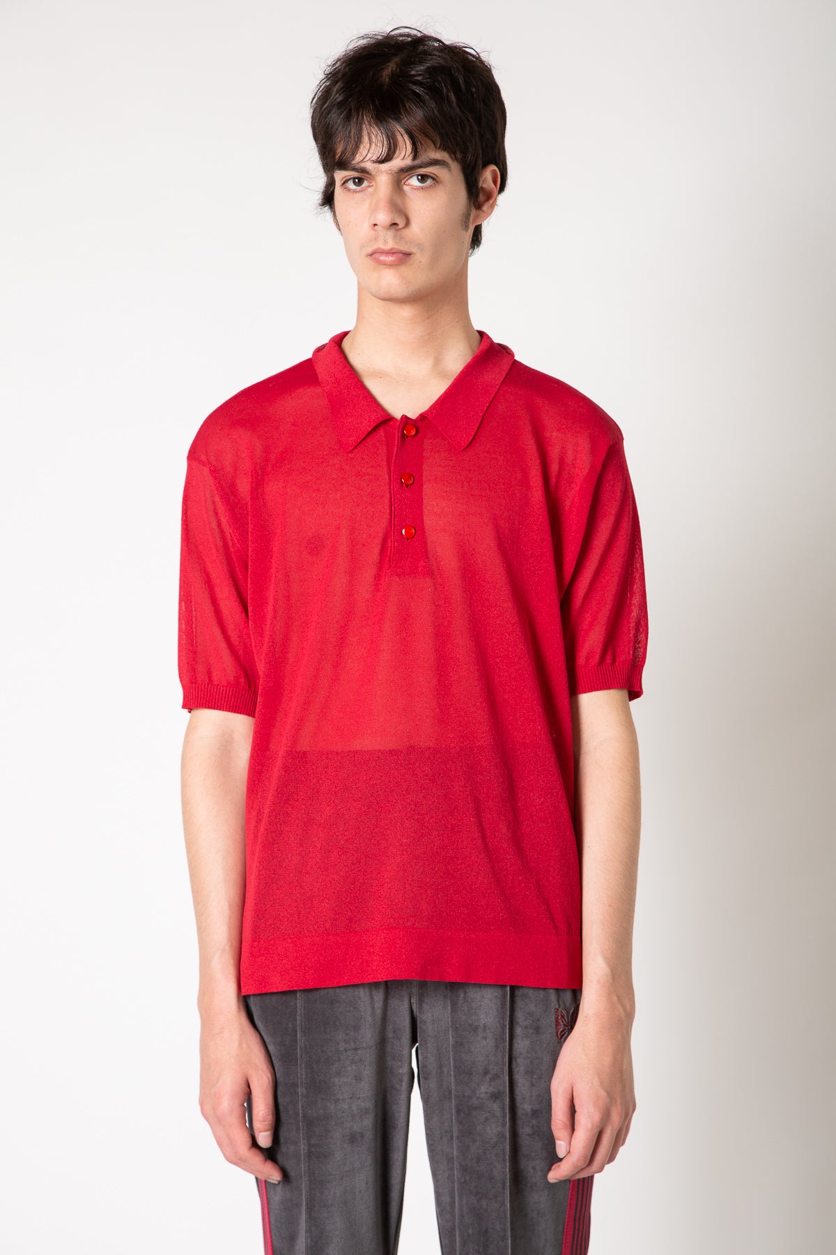 NEEDLES | POLO SWEATER - MAXFIELD LA