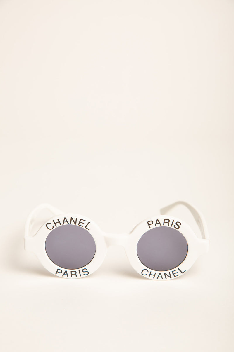 CHANEL | ROUND CHANEL PARIS SUNGLASSES – MAXFIELD LA