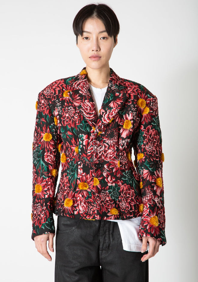 COMME DES GARÇONS STRUCTURED FLOWER JACKET – MAXFIELD LA