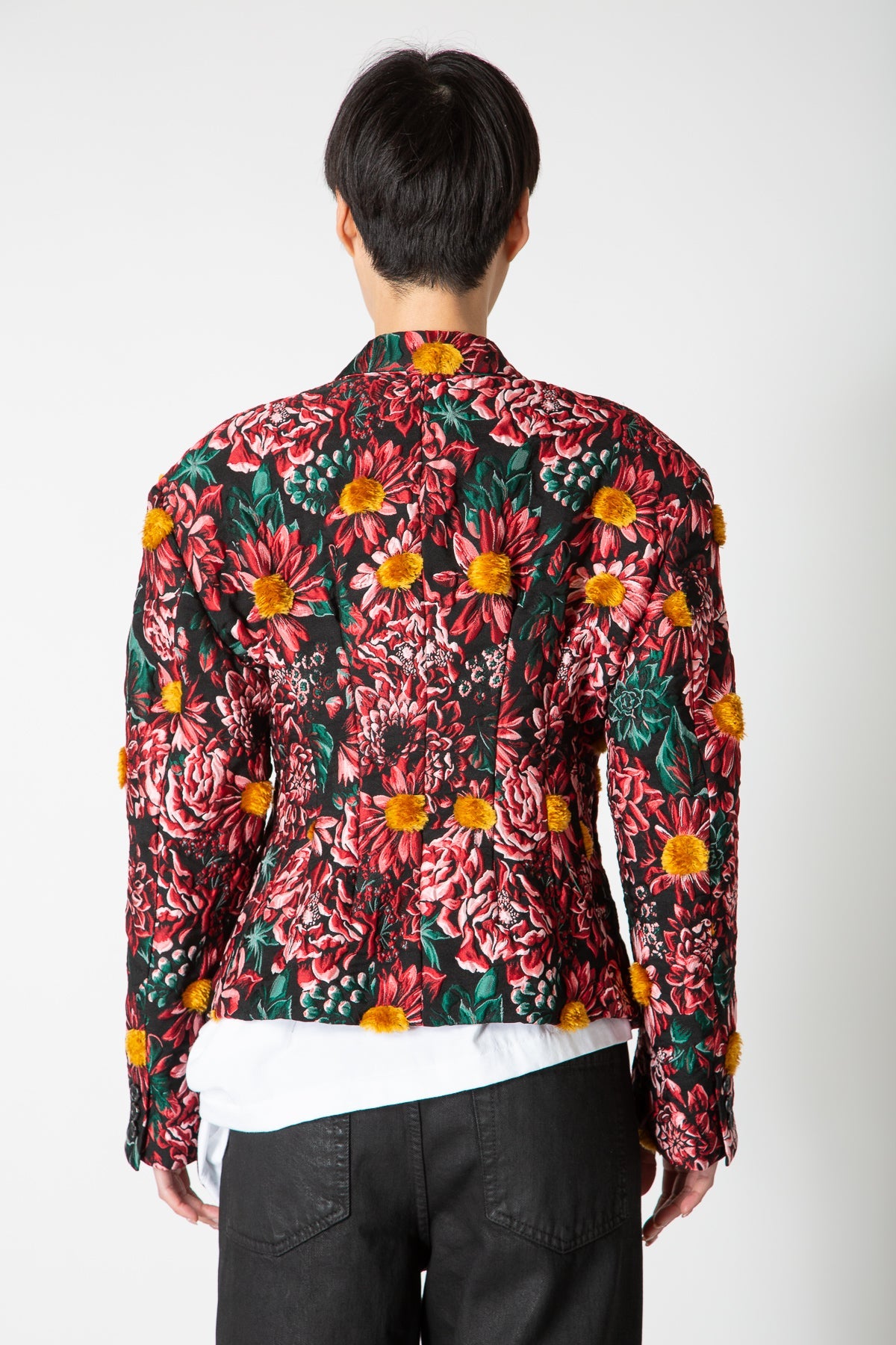 COMME DES GARÇONS | STRUCTURED FLOWER JACKET