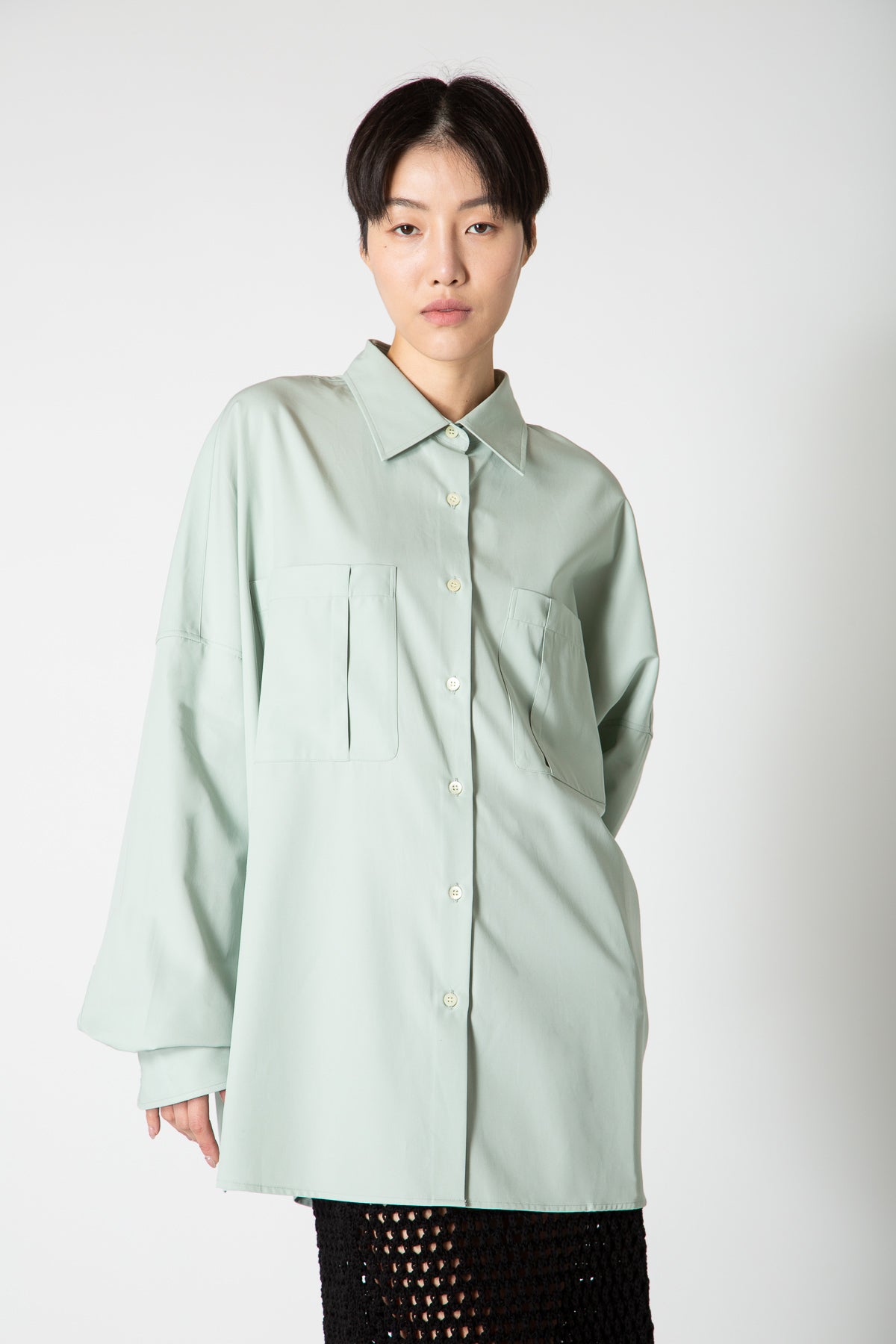 DRIES VAN NOTEN | OVERSIZED BUTTON UP SHIRT