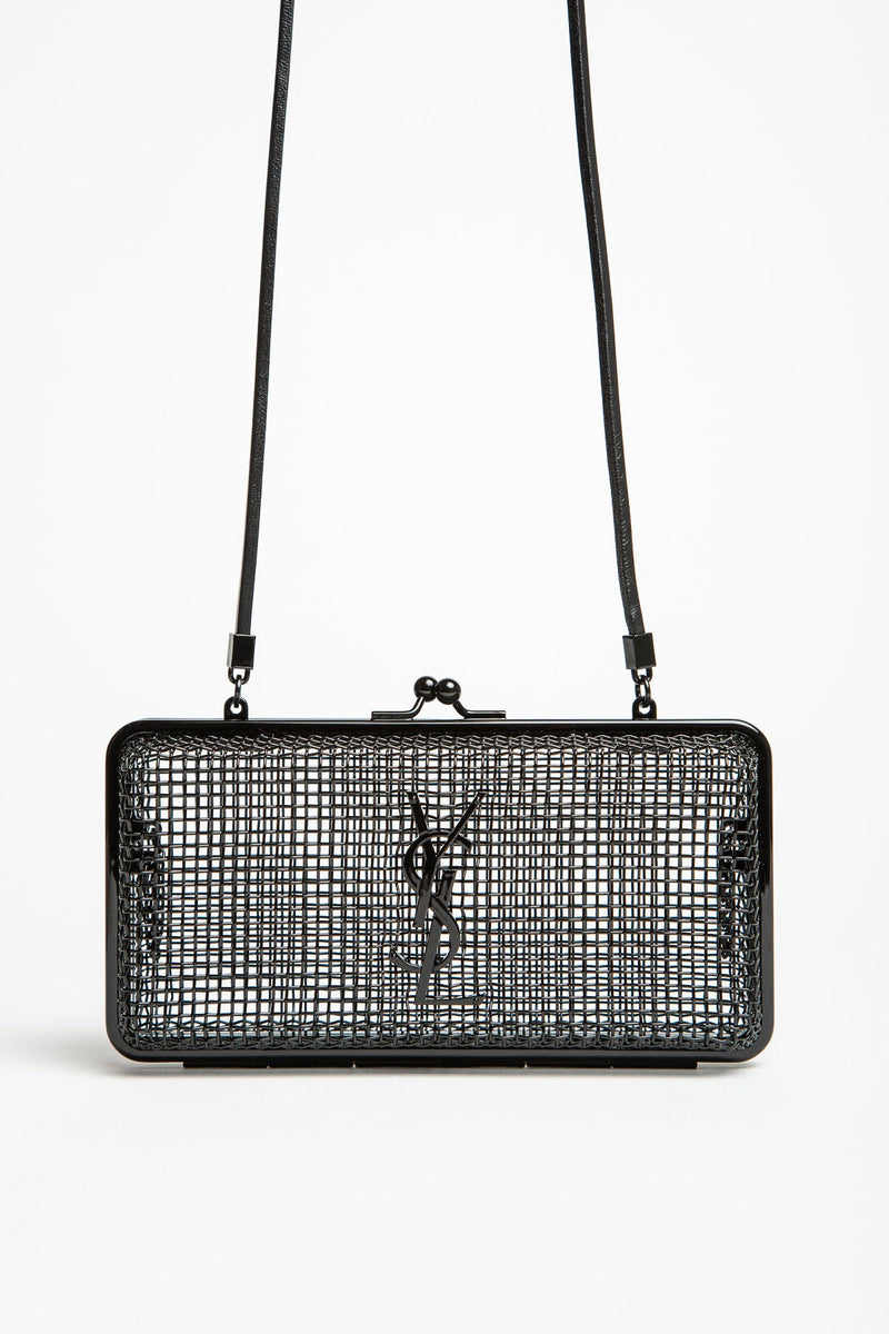 SAINT LAURENT | YSL METAL NET BAG