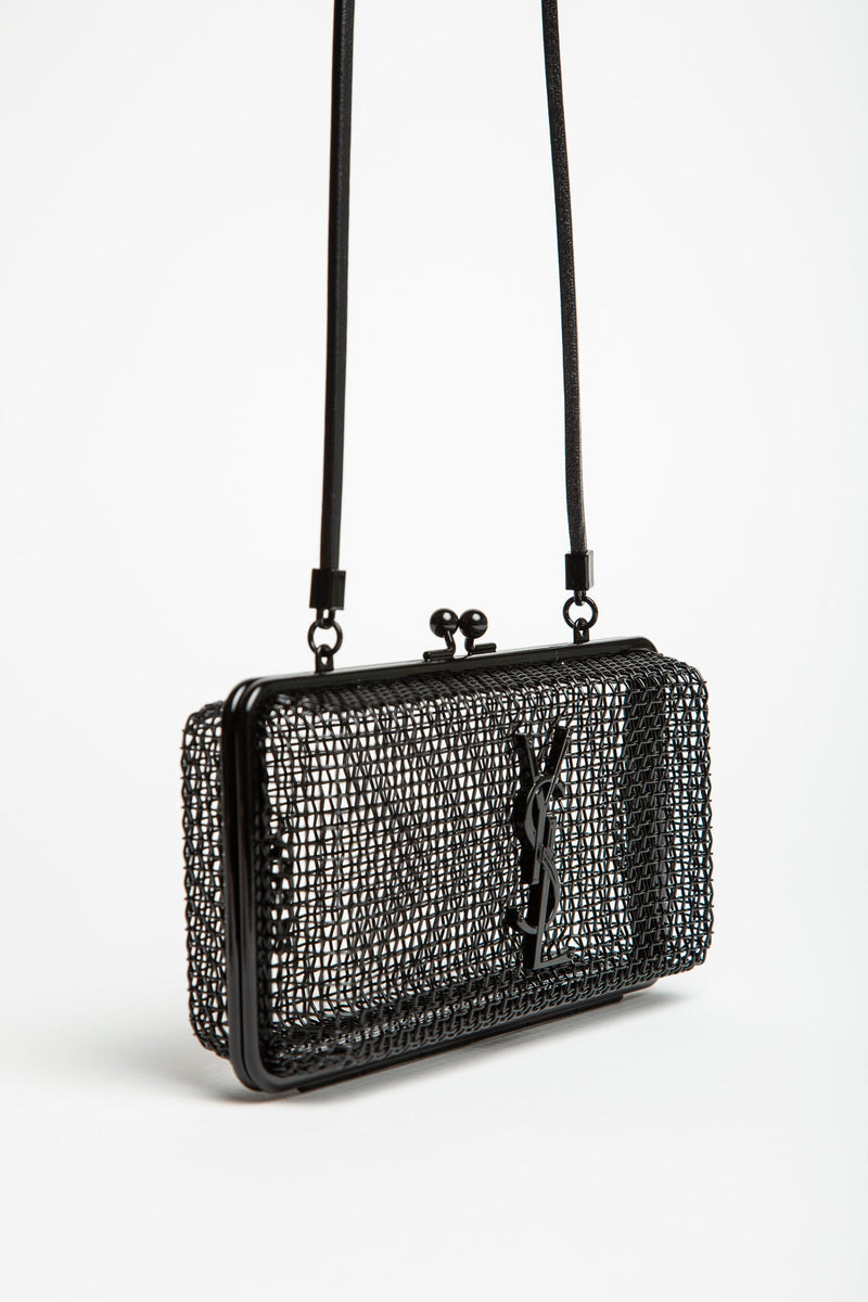 SAINT LAURENT | YSL METAL NET BAG