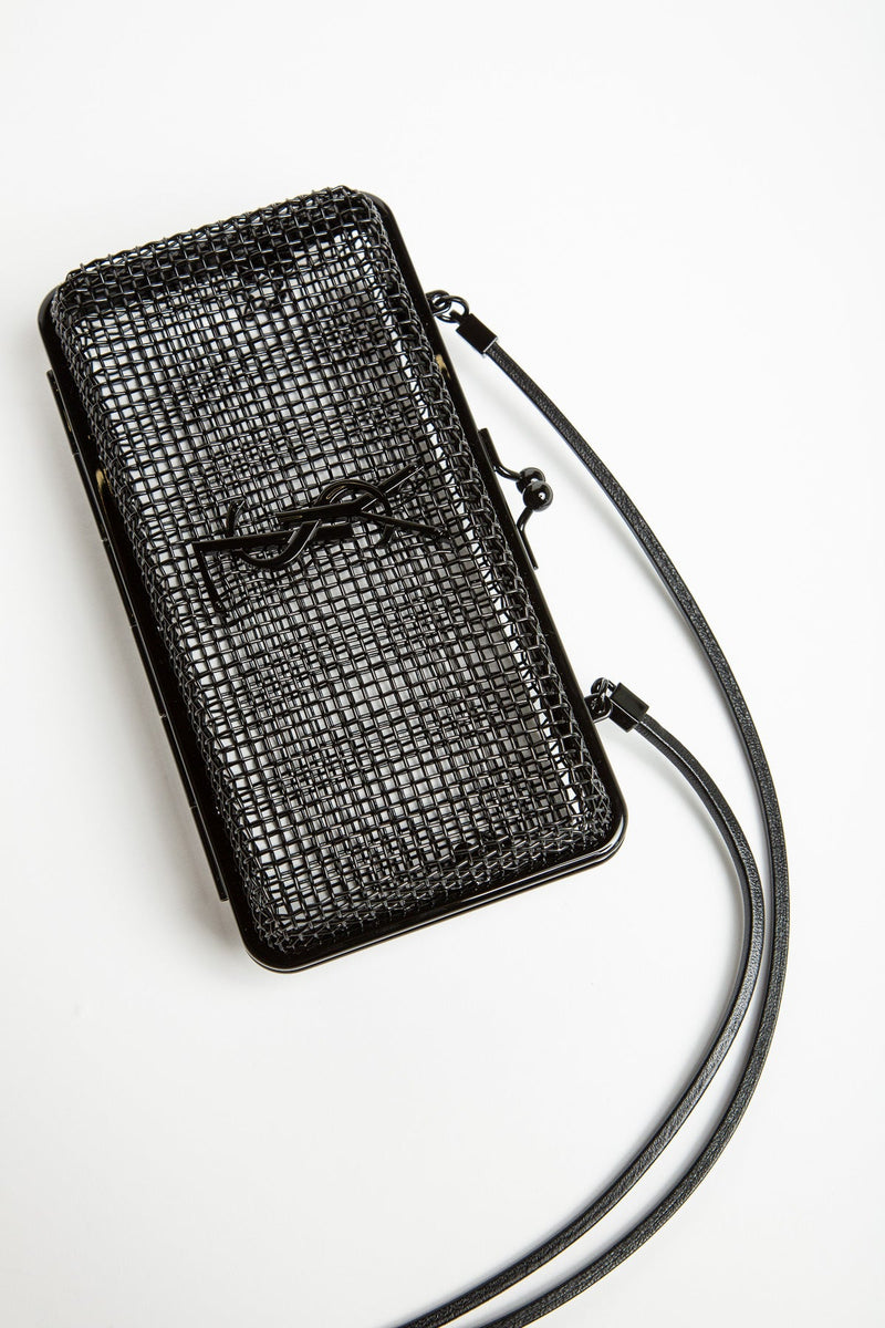SAINT LAURENT | YSL METAL NET BAG