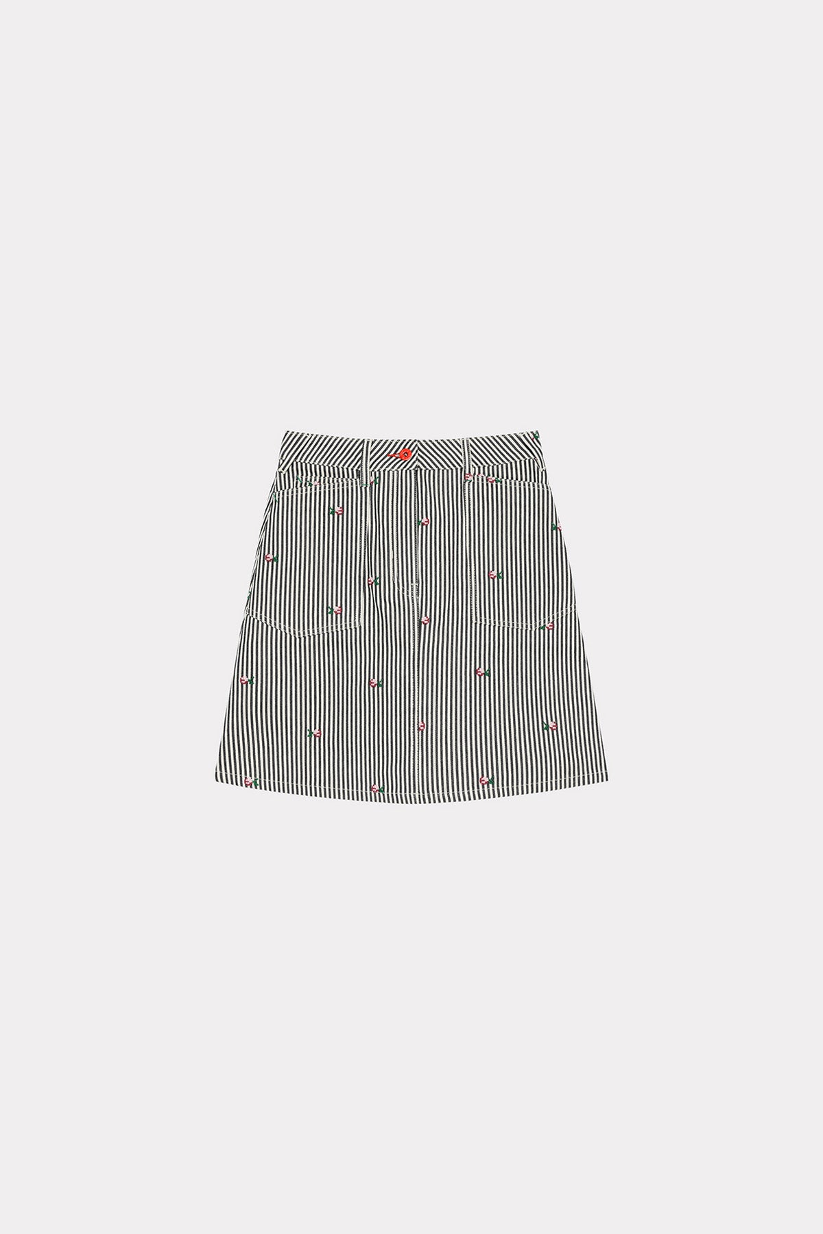 KENZO | RINSE STRIPE DENIM SKIRT - MAXFIELD LA
