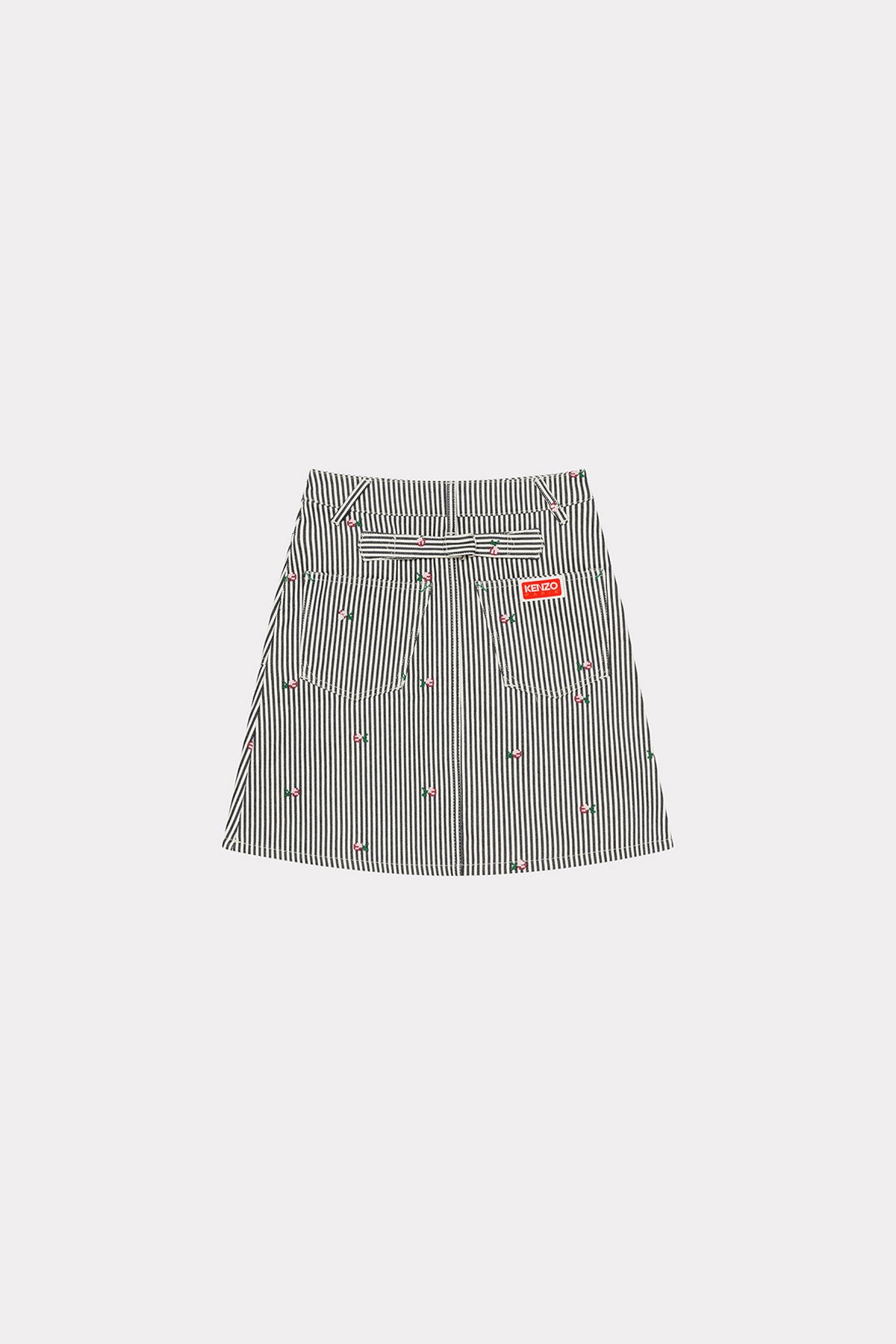 KENZO | RINSE STRIPE DENIM SKIRT - MAXFIELD LA