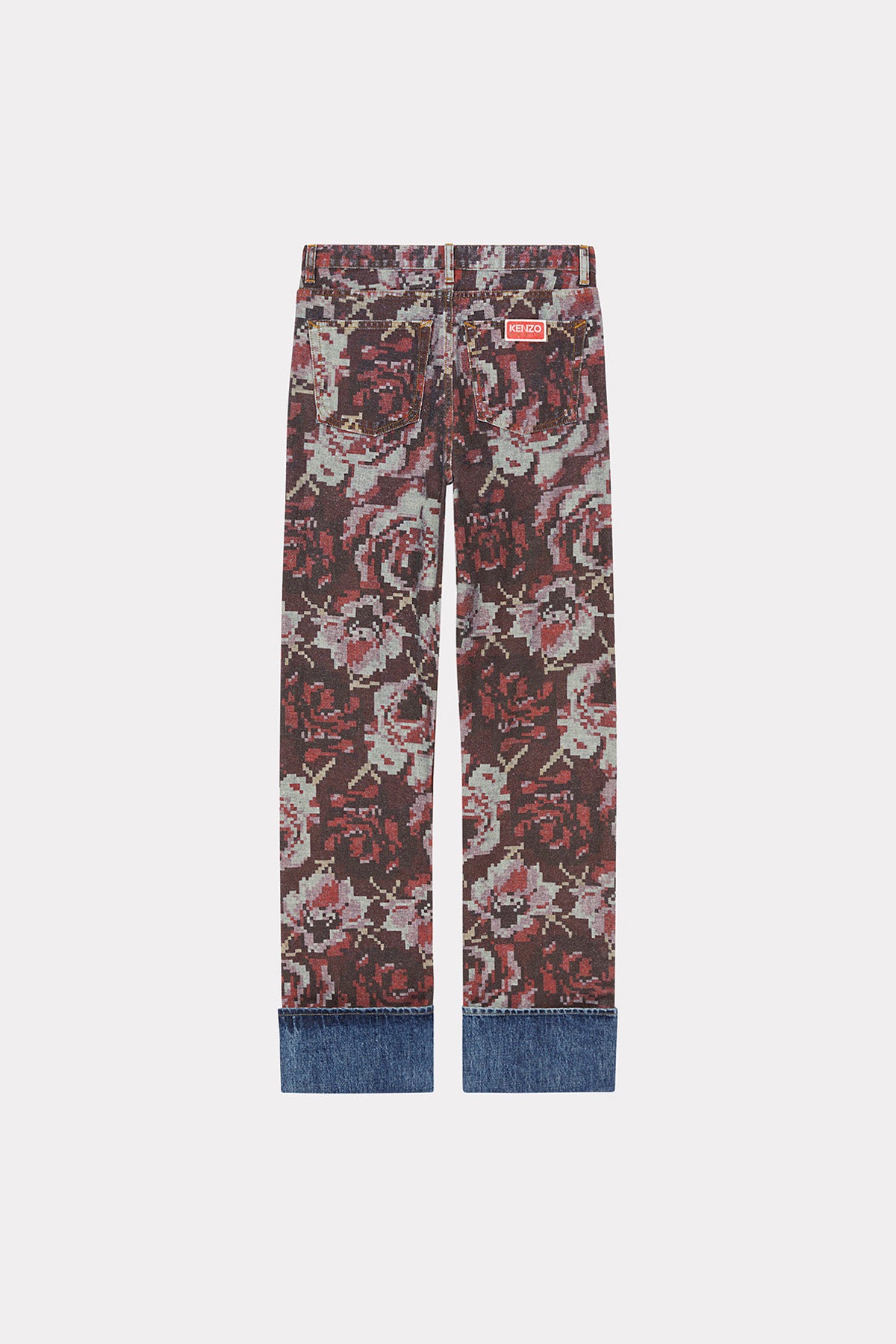KENZO | PRINTED STRAIGHT JEANS - MAXFIELD LA