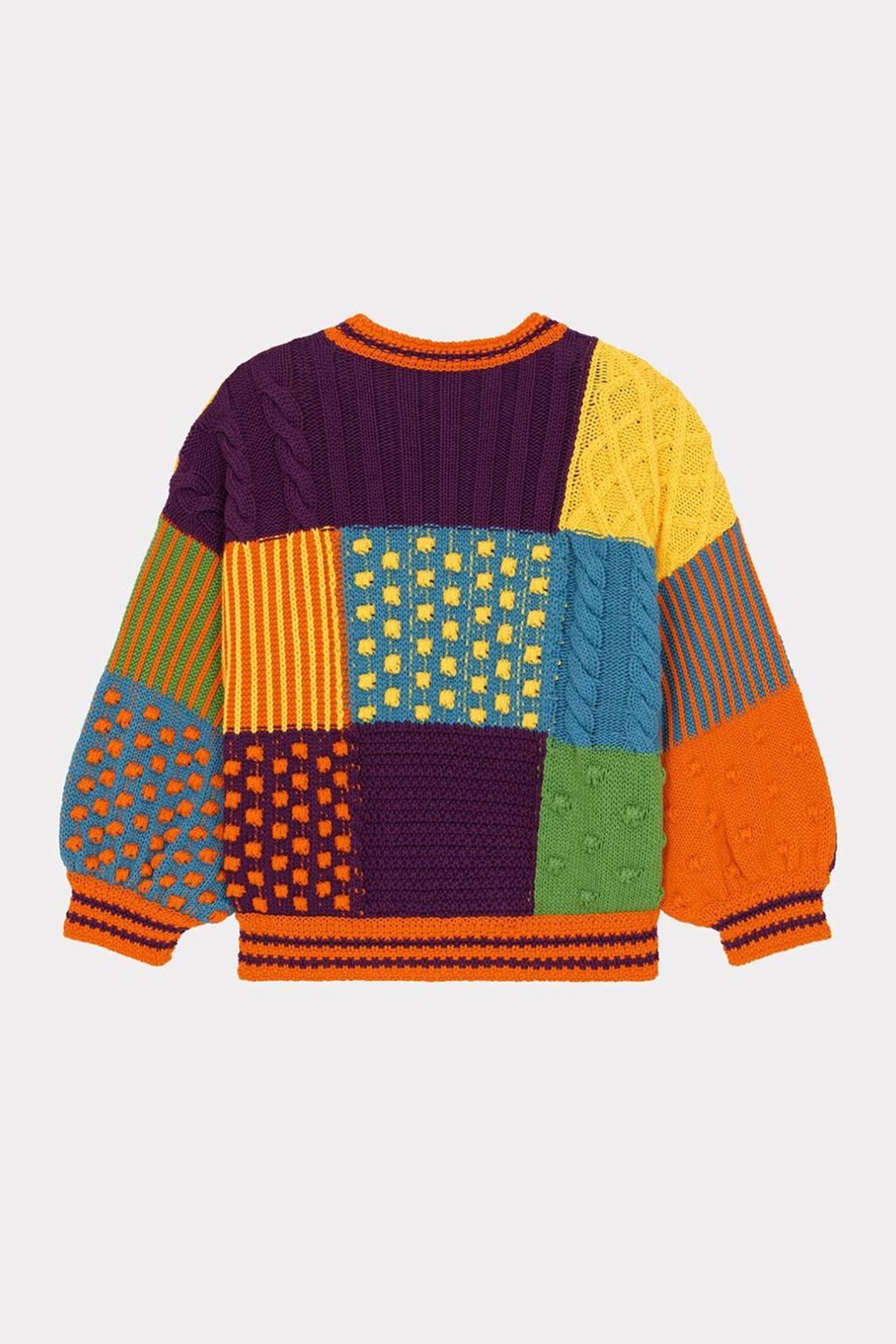 KENZO | PATCHWORK CABLE JUMPER - MAXFIELD LA