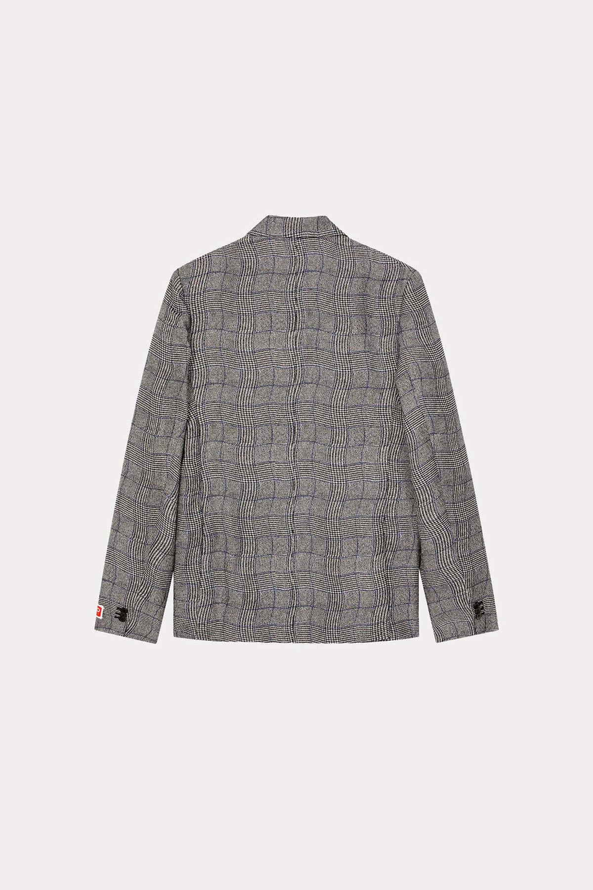 KENZO | WAVY CHECK DOUBLE BREASTED JACKET