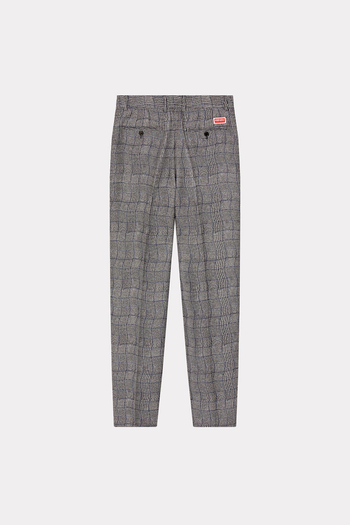 KENZO | WAVY CHECK TROUSERS - MAXFIELD LA