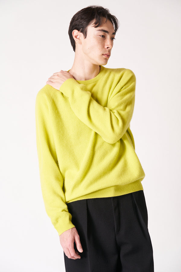 FRENCKENBERGER | BOYFRIEND R-NECK SWEATER