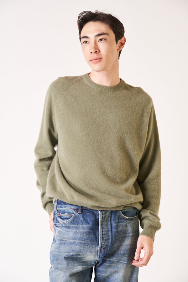 FRENCKENBERGER | BOYFRIEND R-NECK SWEATER