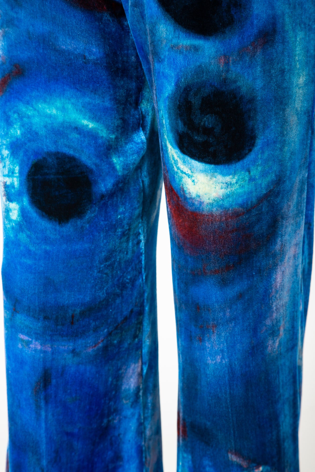 MARNI | VELVET PRINTED TROUSERS - MAXFIELD LA