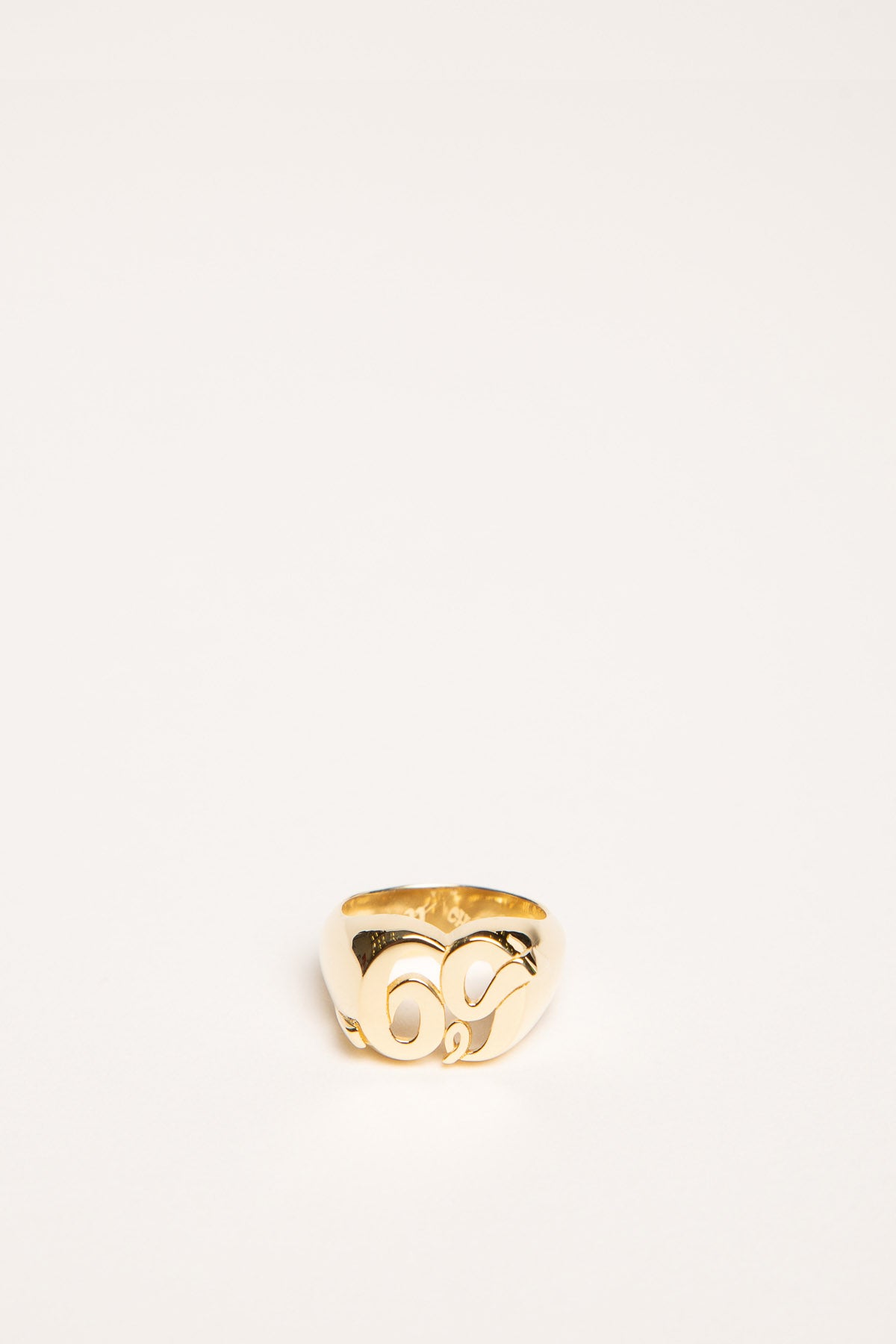 CHEMIST | YELLOW GOLD XS FACE 69 RING