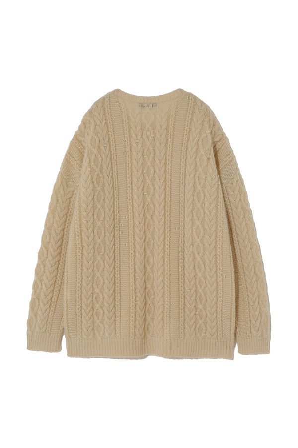 UNDERCOVER | CABLE KNIT SWEATER