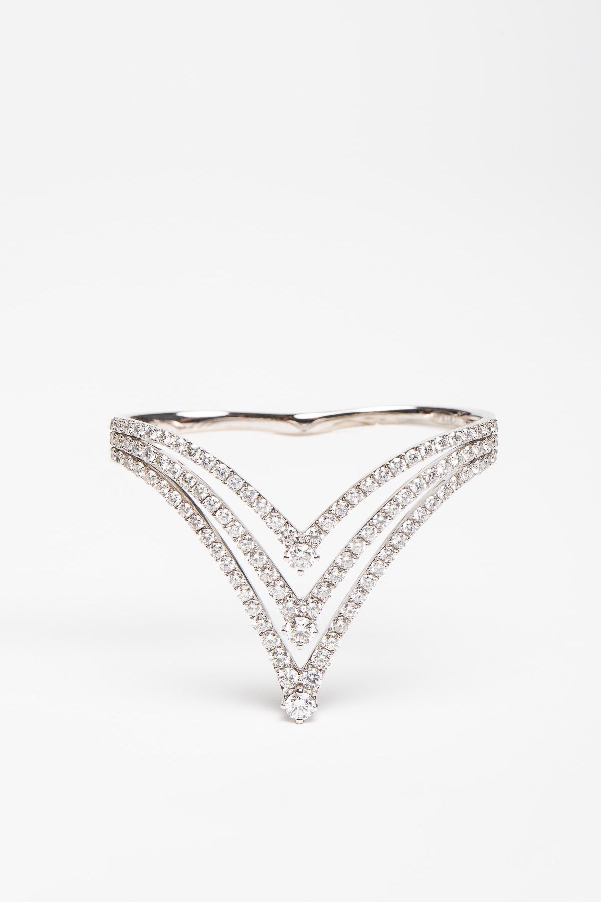 STEFERE | 18K WHITE GOLD 2.5CT DIAMOND RING