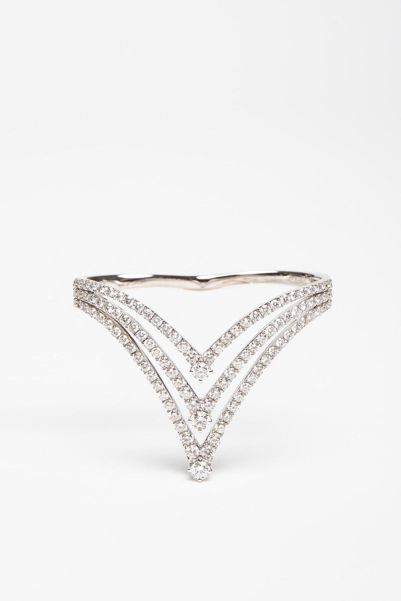 STEFERE | 18K WHITE GOLD 2.5CT DIAMOND RING