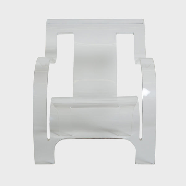 MAXFIELD COLLECTION | 1970'S GERALD SUMMERS LUCITE CHAIR