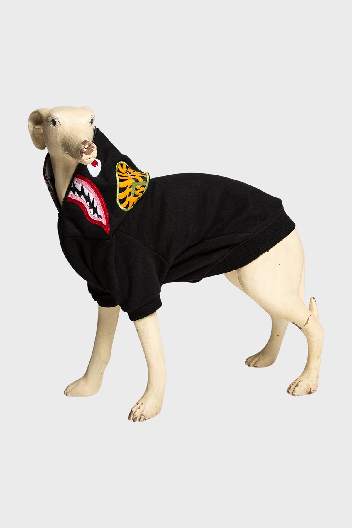 TRESALLUME | SHARK HOODIE DOG SWEATER - MAXFIELD LA